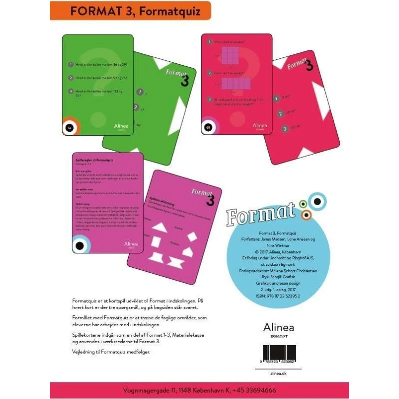 Formatquiz 3 - Kortspil til indskolingen
