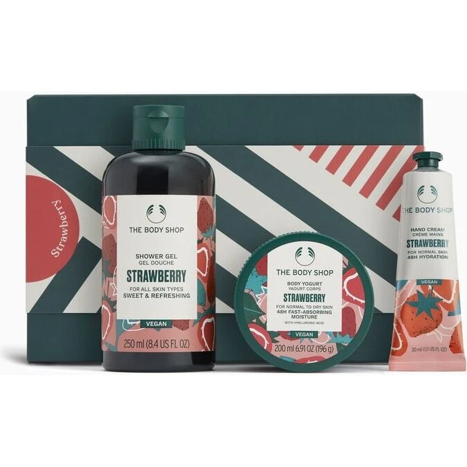 The Body Shop Strawberry Essentials Gavesæt