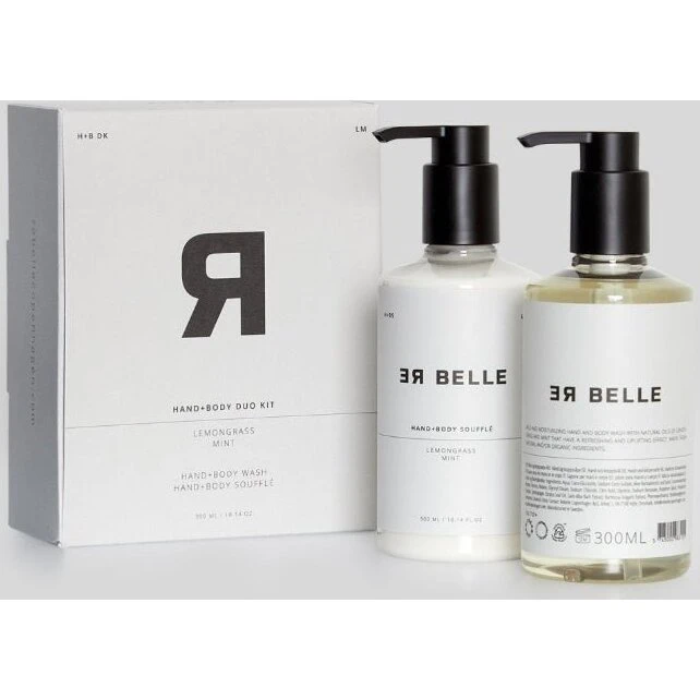 Rebelle Copenhagen Duo Kit Hand & Body Lemongrass & Mint 2x300 ml