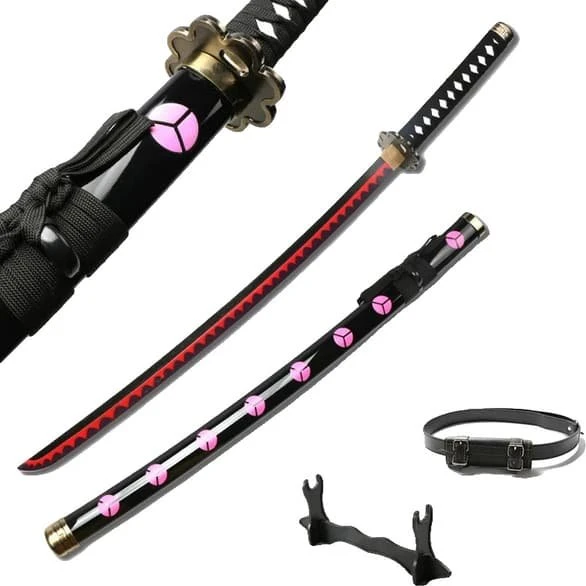 Shusui Katana med Bambusblad til Cosplay