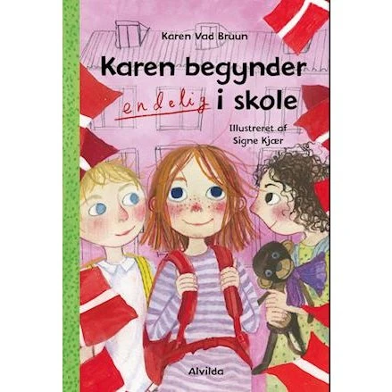 Karen begynder ENDELIG i skole - Karen Vad Bruun - Lydbog