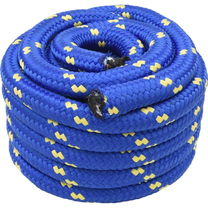 vidaXL Bådsnor 3 mm 5 m Blå PP