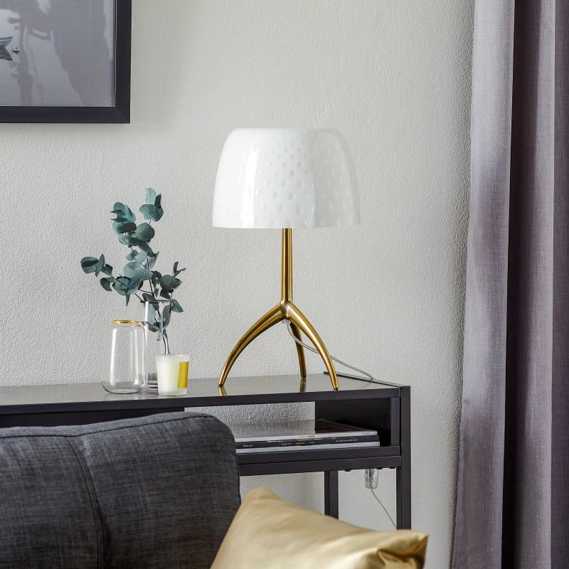 Foscarini Lumiere Grande 30th bordlampe, Bulles, dæmpbar