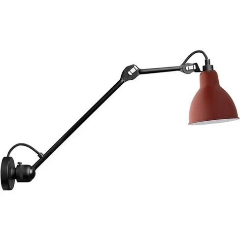 Lampe Gras 304 L40 væglampe, rød
