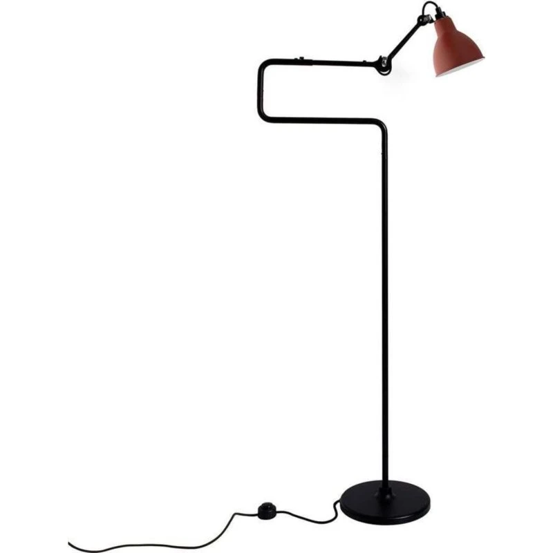 Lampe Gras 411 gulvlampe, rød