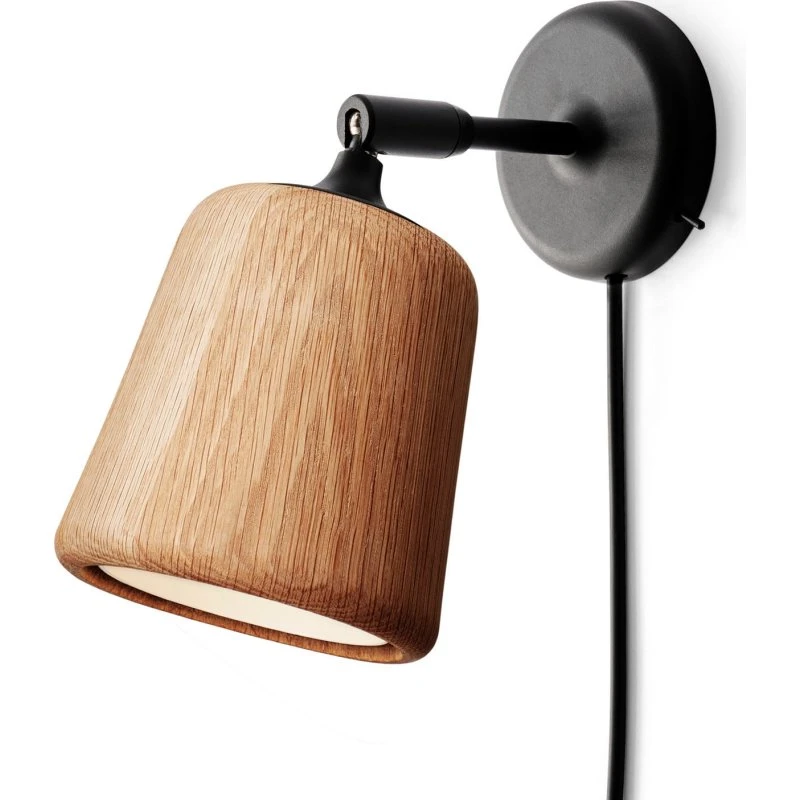 New Works Material Væglampe - Natural Oak