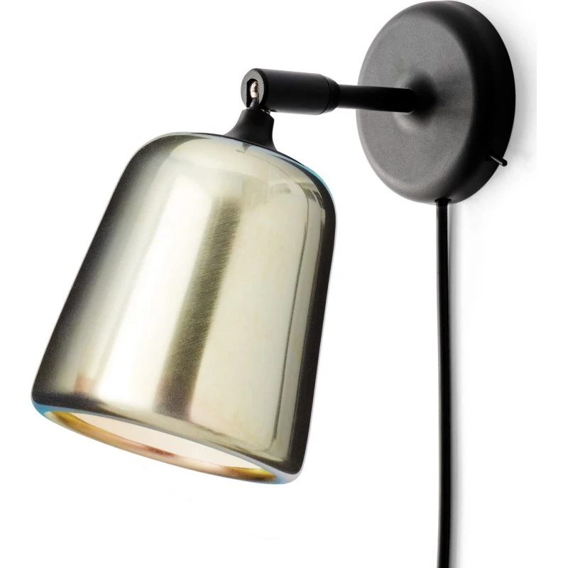 New Works Material Væglampe Yellow Steel