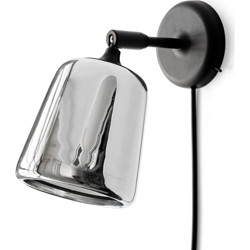 New Works Material Væglampe Stainless Steel