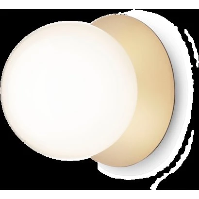 Nuura Liila 1 Large væg- og loftlampe - Nordic Gold/Opal