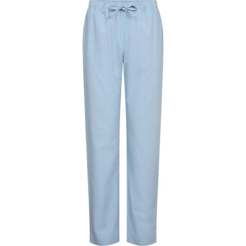 JBS of Denmark Bambus pyjamasbukser, Seersucker, lyseblå, 2XL