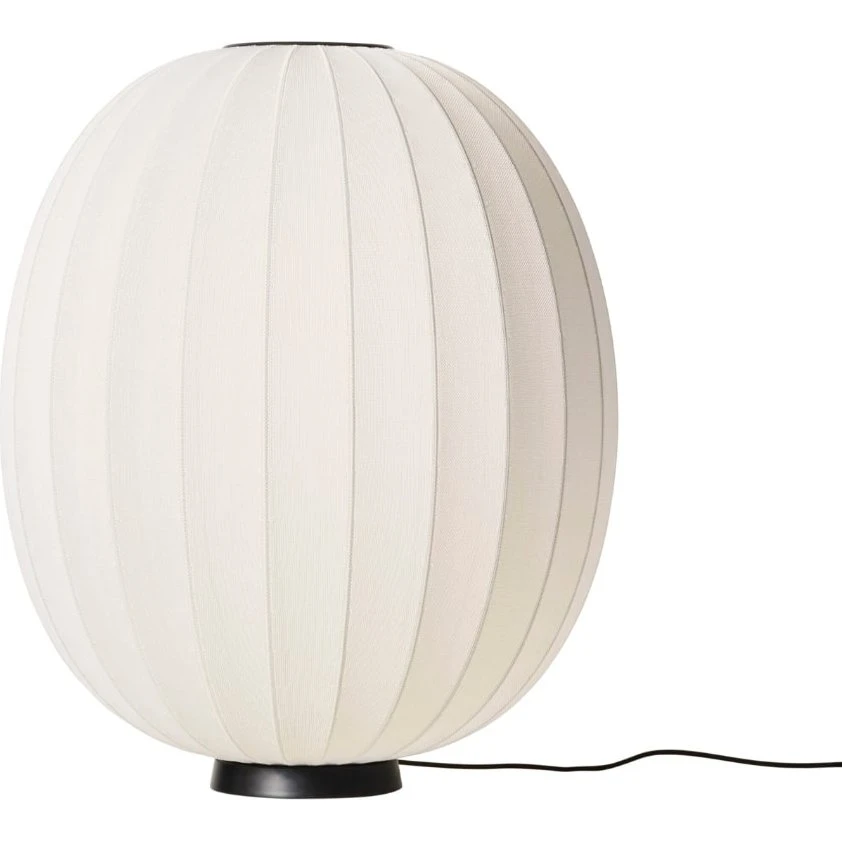 Made by Hand Knit-Wit Ø65 gulvlampe, pearl hvid