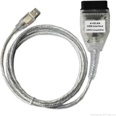 K+DCAN USB-ODB Bildiagnostik til BMW (1998-2013)