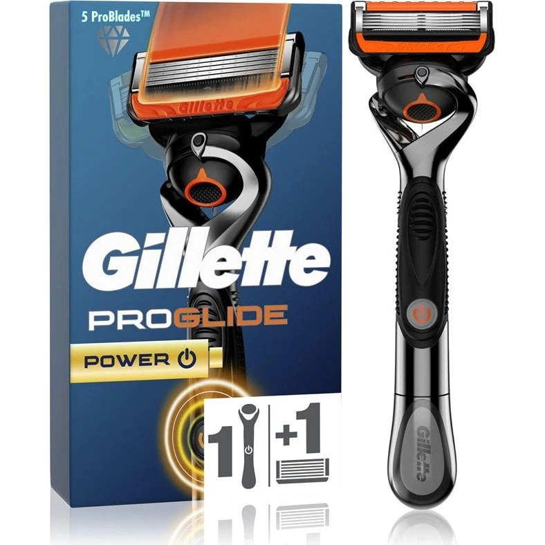 Gillette ProGlide Power barbermaskine + udskiftningshoved