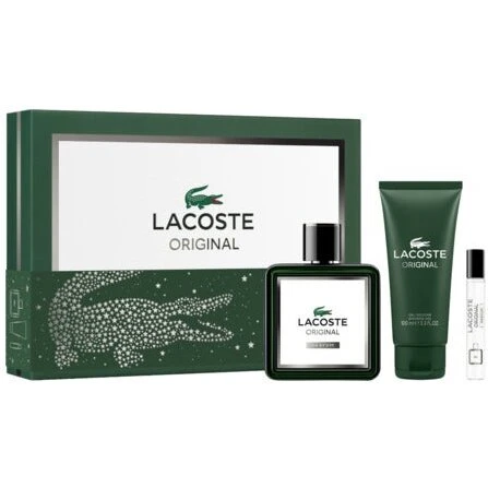 Lacoste Original Parfum gaveæske 100 ml + 7,5 ml + 100 ml