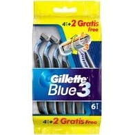Gillette Blue3 Engangsbarberblade - 6 stk