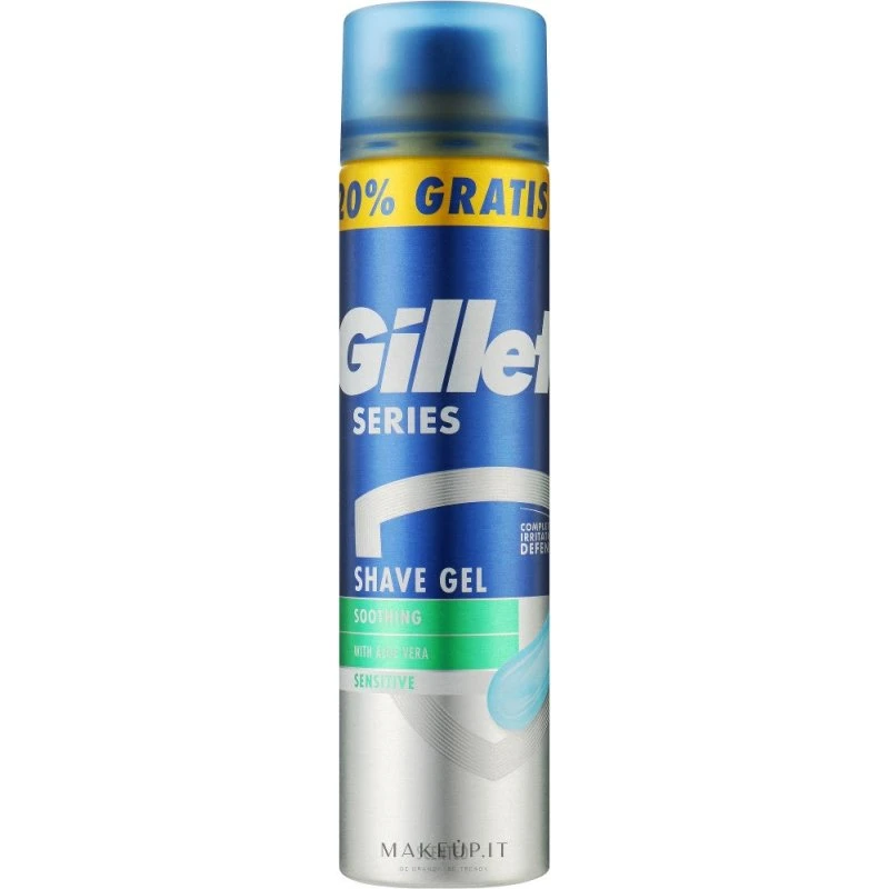 Gillette Serie Aloe Vera Soothing Shaving Gel 240 ml