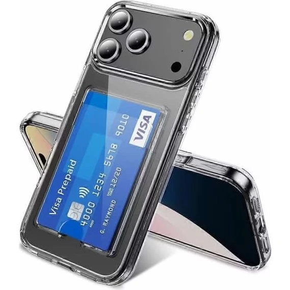 iPhone 17 Pro Max Gennemsigtig Pung Taske