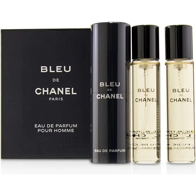 Chanel Bleu 3 x 20 ml refill (rejseudgave)