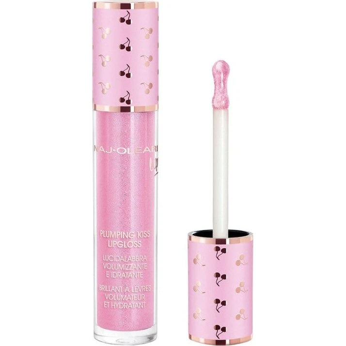 Naj·Oleari Plumping Kiss Lipgloss 11 - Holografisk pink