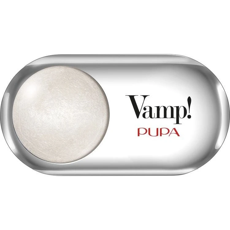 Pupa Vamp Wet & Dry Eyeshadow 401 - White Snow