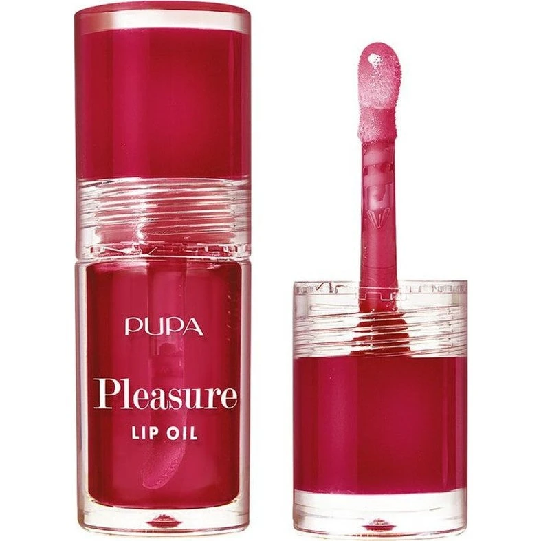 Pupa Pleasure Nourishing Lip Oil-Elixir 004 Juicy Cherry (5 ml)