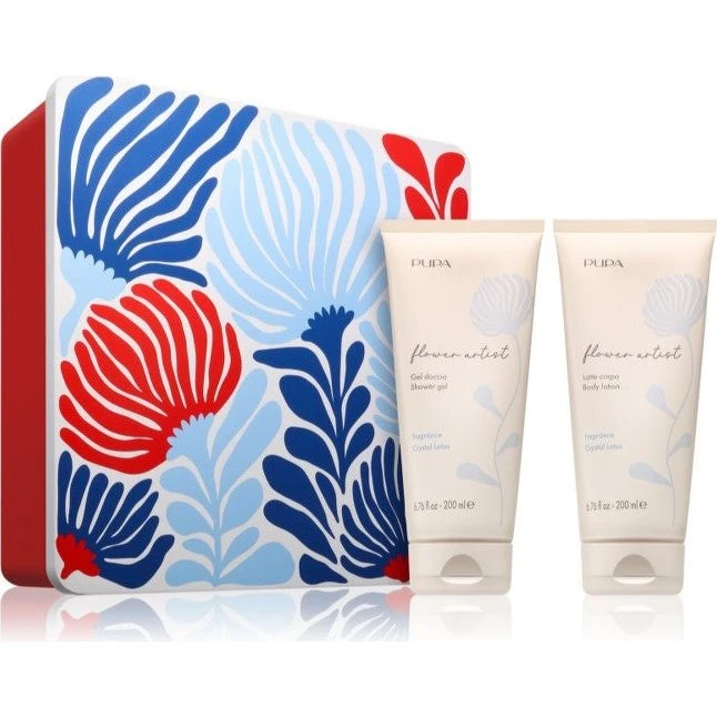 Pupa Flower Artist Kit Crystal Lotus - Shower & Body Milk (2x200 ml)