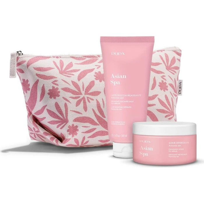 Pupa Asian Spa Scrub & Brusemælk Sæt (550 ml)