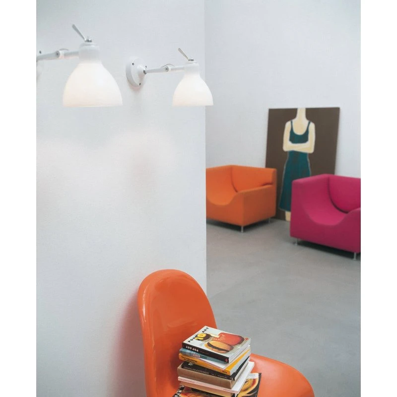 Rotaliana Luxy H0 Væglampe/Loftlampe - Hvid/Gul