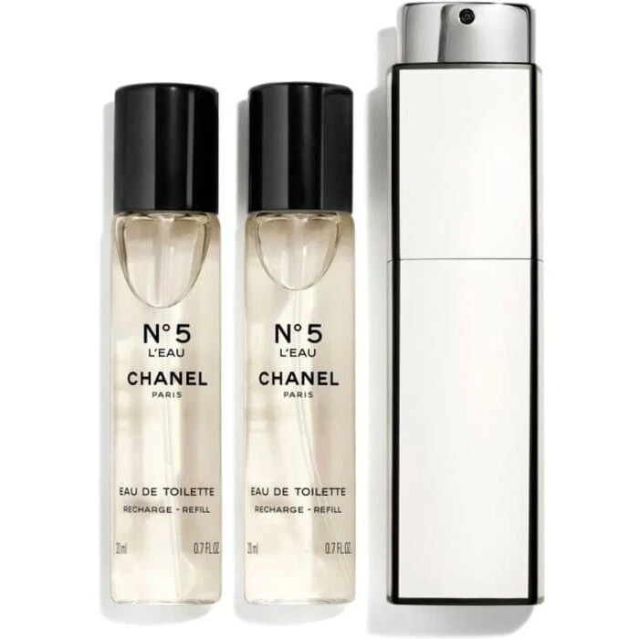 Chanel Nº 5 L'Eau EDT sæt 3 dele 20+2x20 ml