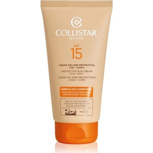 Collistar Sun Eco-Compatible SPF15 Solcreme, 150ml