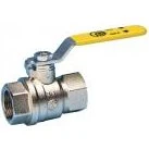 Pettinaroli Gaskuglehane 1 1/4" Muffe/muffe med stålgreb