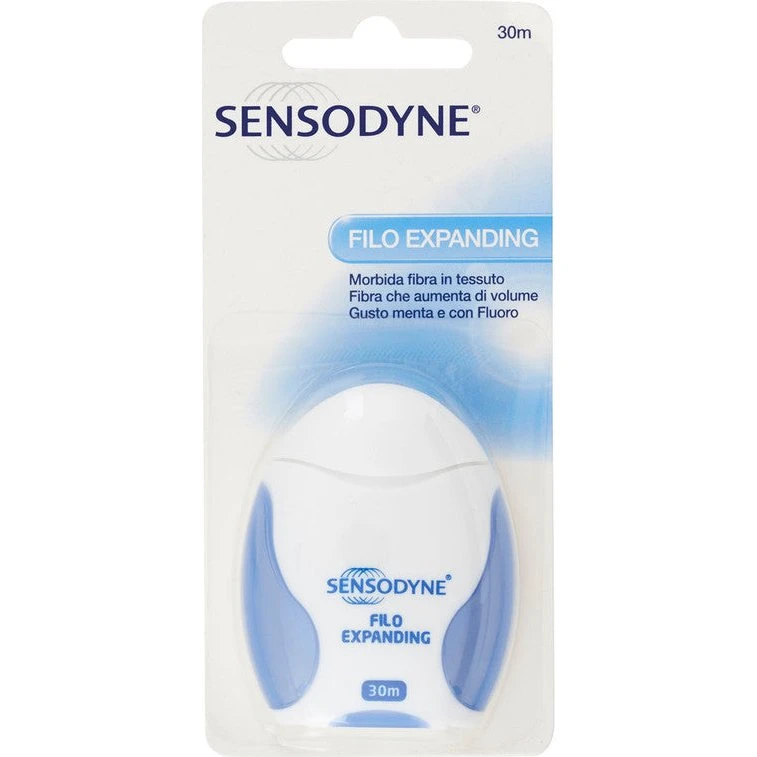 Sensodyne Expanding tandtråd, skånsom og blød, 30 m