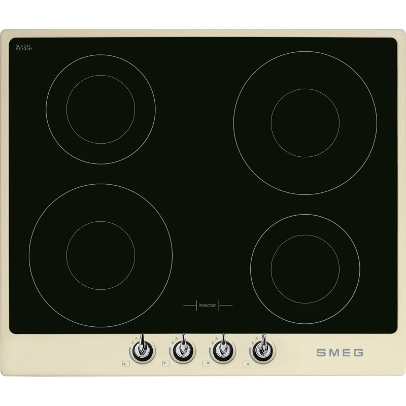 Smeg Victoria Induktionskogeplade 60cm - Creme