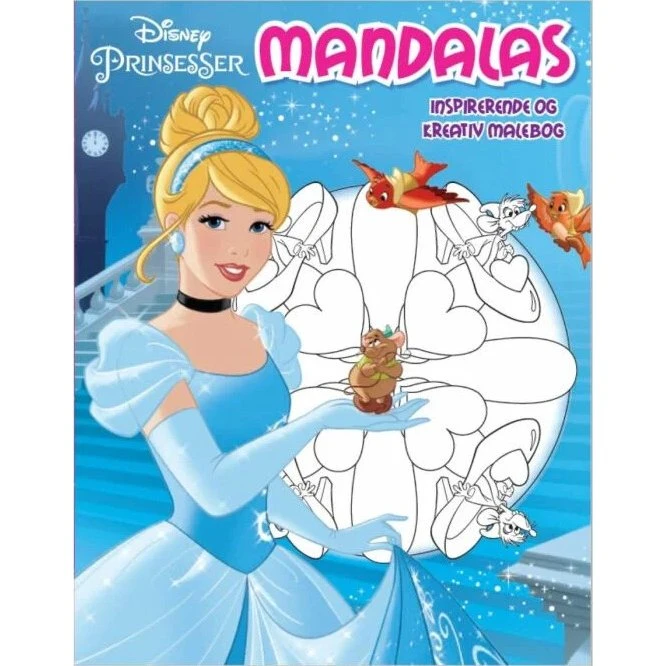 Disney Prinsesser: Askepot Mandalas Malebog