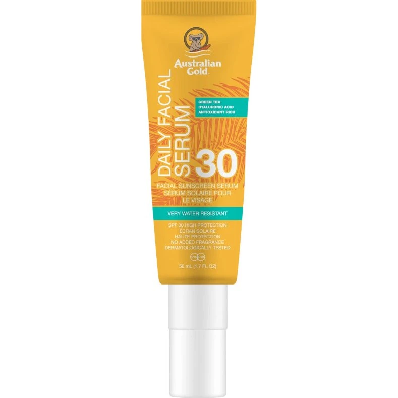 Australian Gold Daily Facial Serum SPF 30, 50 ml, Clear