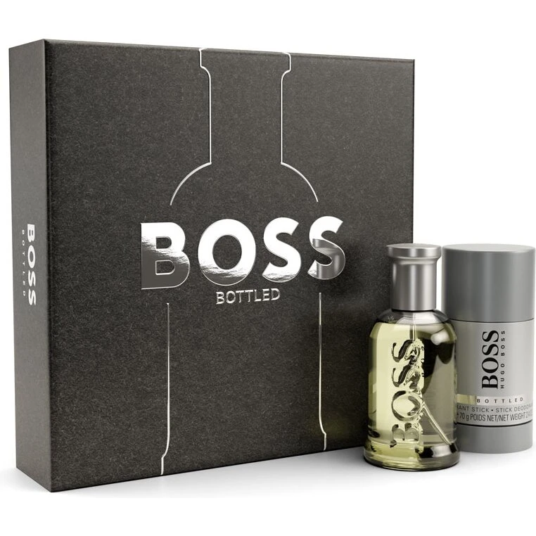 Hugo Boss Bottled EDT 50 ml + Deodorant 75 ml Gavesæt