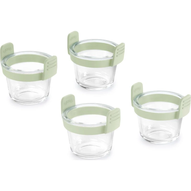 Lékué Airfryerform glas mini 4-pak