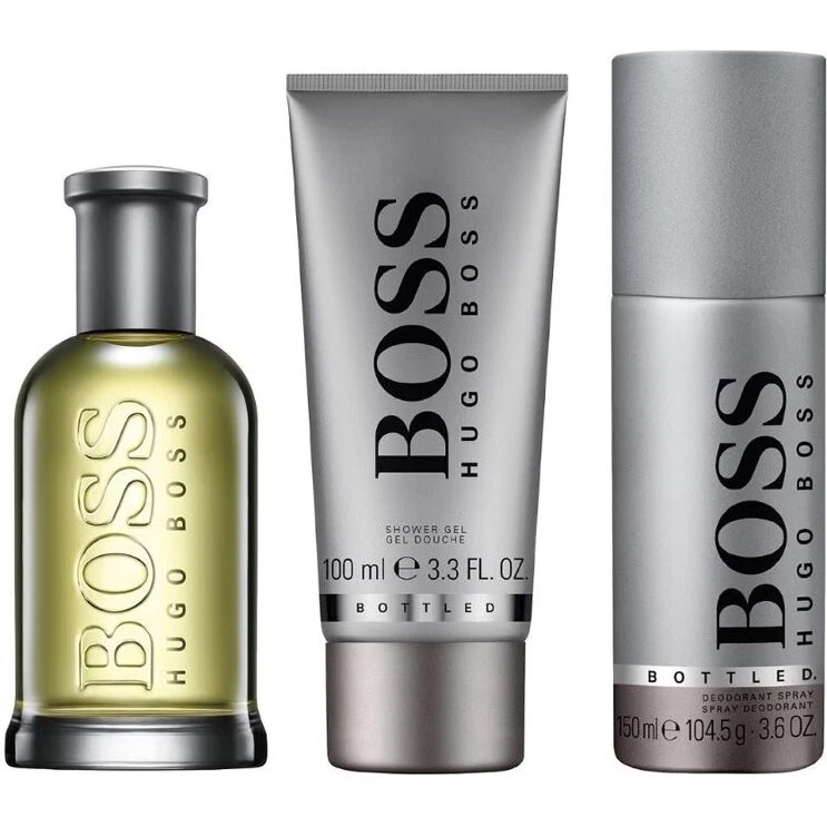 Hugo Boss Bottled 3-pak gaveæske (100/100/150 ml)