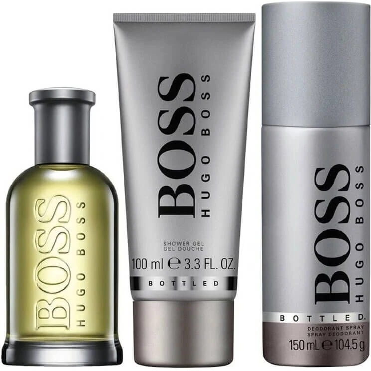 Hugo Boss Bottled No.6 Gavesæt 3 dele (100/150/100 ml)