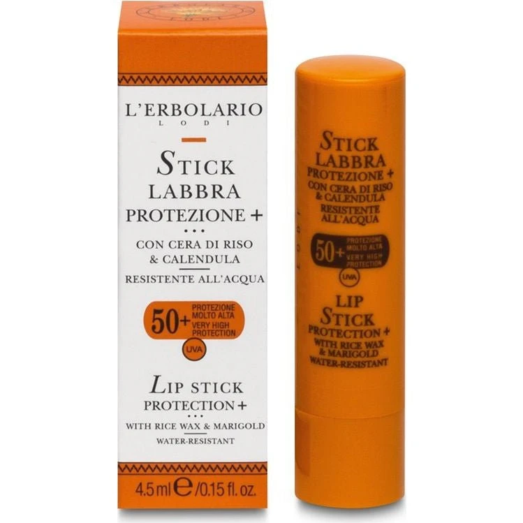 L'Erbolario Læbepomade Beskyttelse+ SPF 50+ 4,5 ml