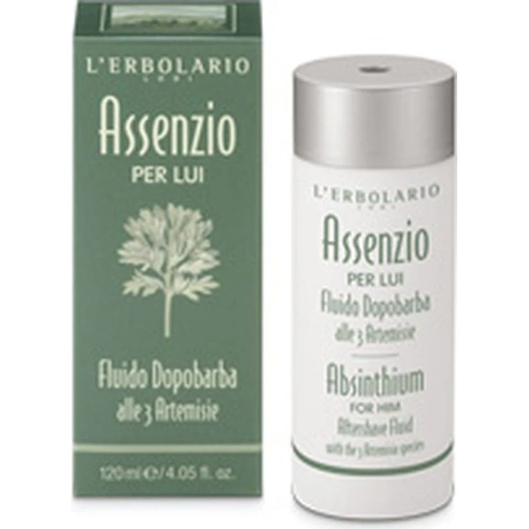 L'Erbolario Assenzio Aftershave-fluid med 3 Artemisiaer, 120 ml