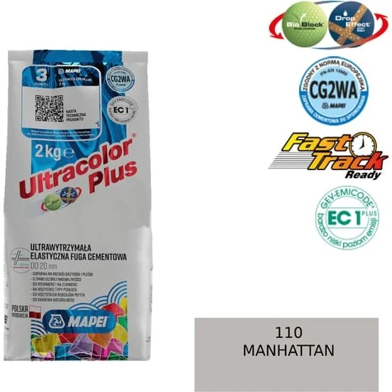 MAPEI ULTRACOLOR PLUS Fugemasse - 110 Manhattan, 2kg