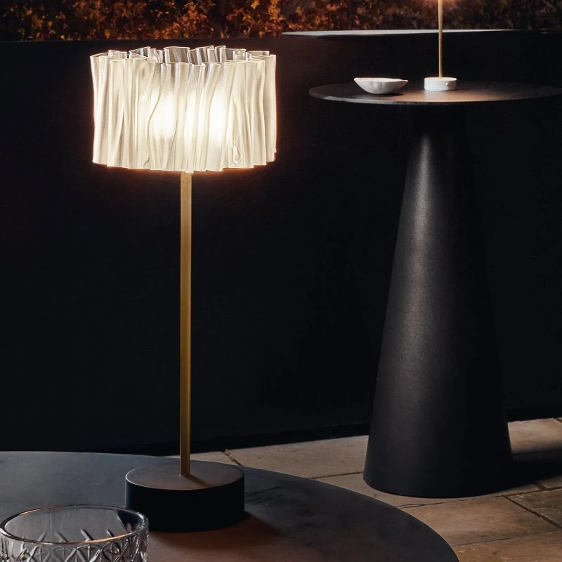 SLAMP Accordéon Battery Bordlampe Prism/Black