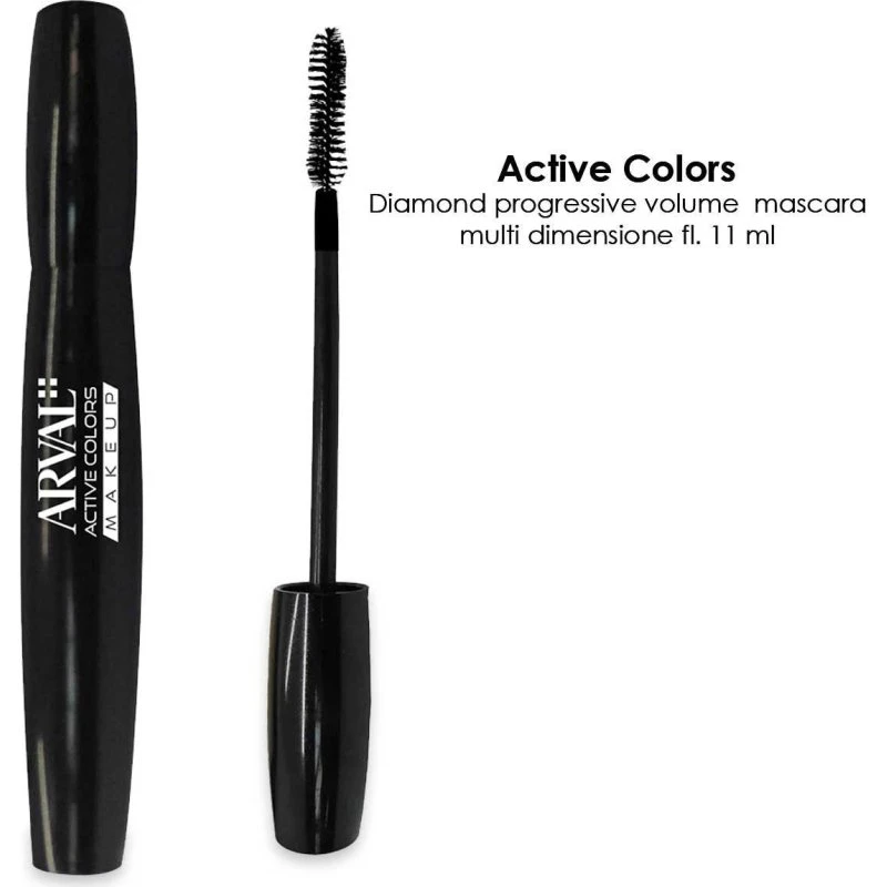 ARVAL Diamond Volume Progressive Mascara - Sort, 11 ml