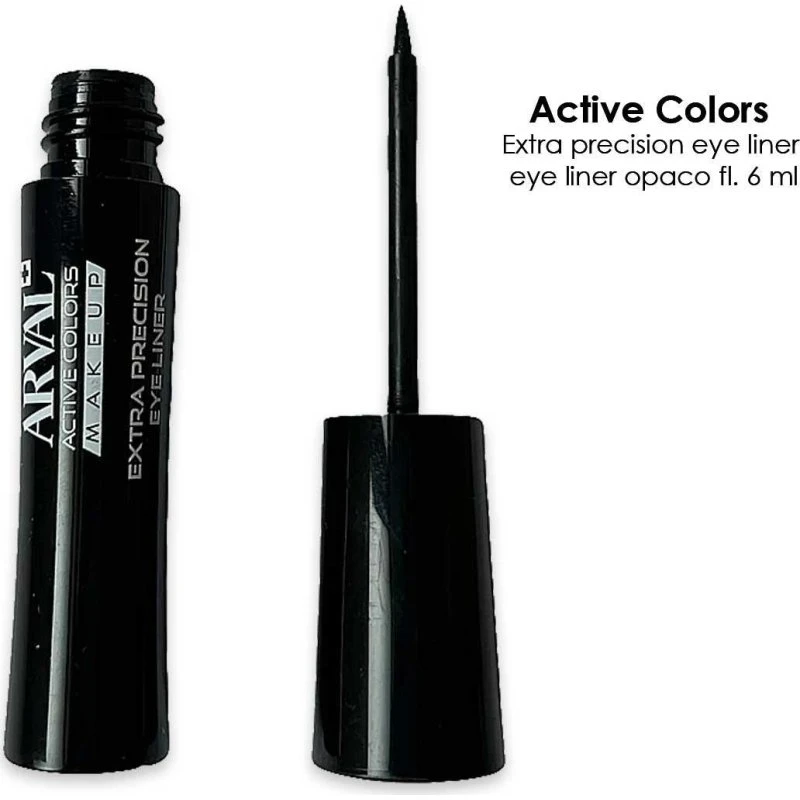 ARVAL Ekstra præcision sort mat eyeliner 6 ml