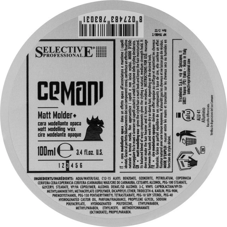 Selektiv Cemani Opaque Modelleringspasta 100ml