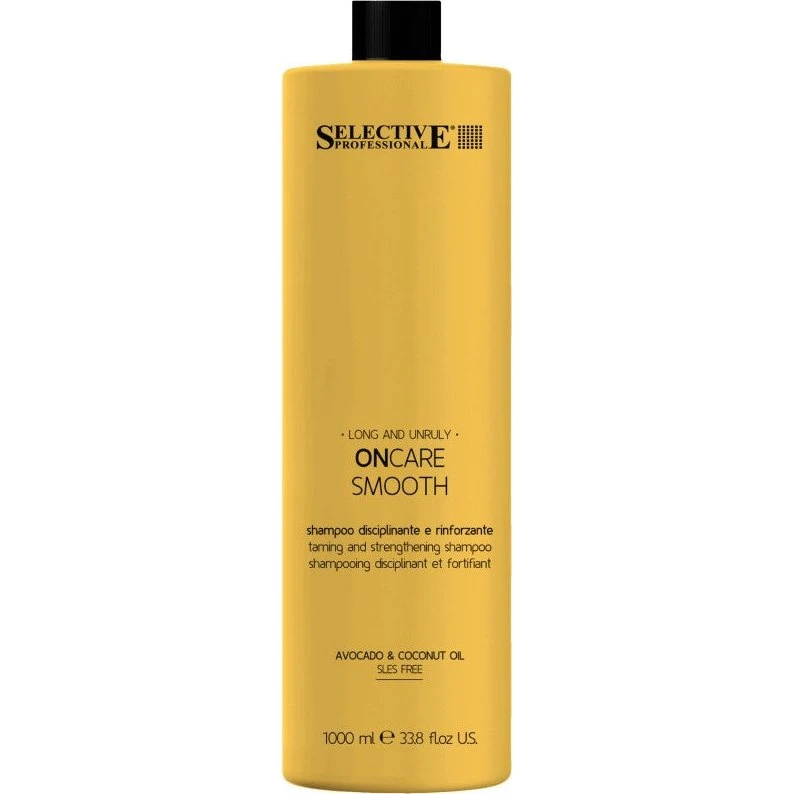 Selective Long and Unruly On Care Smooth Shampoo, 1000ml
