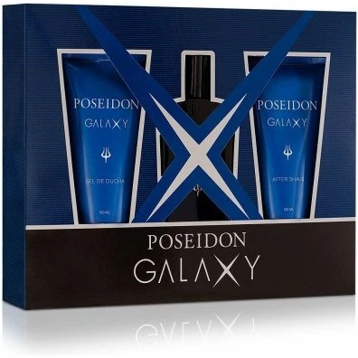 Poseidon Galaxy parfumesæt til mænd, 3×150 ml