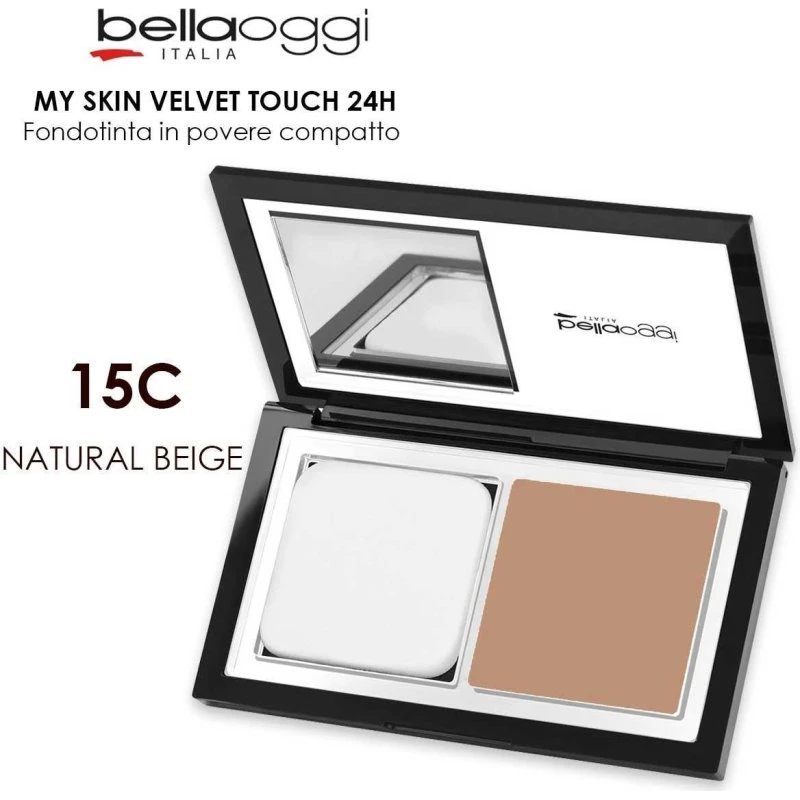 Bella Oggi My Skin Velvet Touch Kompakt Foundation - Beige Naturale