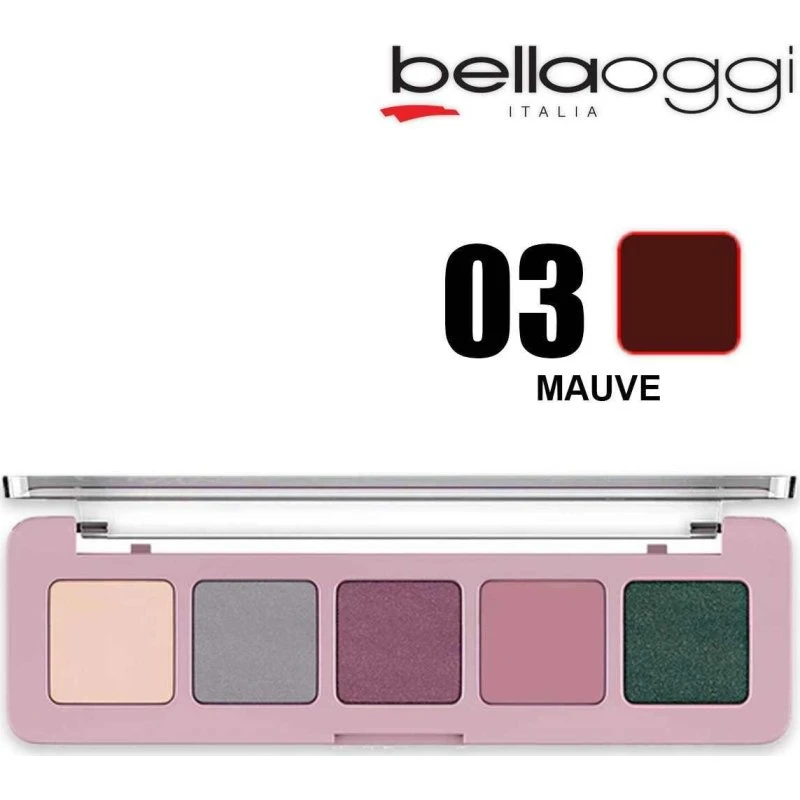 Bella Oggi Color Affaire 5 Malva 003 Øjenskyggepalette
